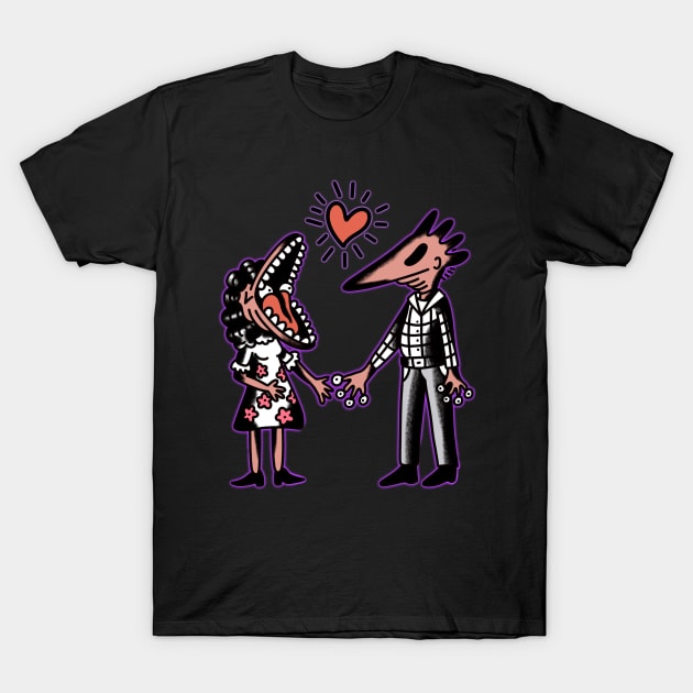 Married ghosts T-Shirt by LEEX337